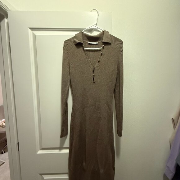 Abercrombie & Fitch Midi Sweater Dress - Picture 2 of 3